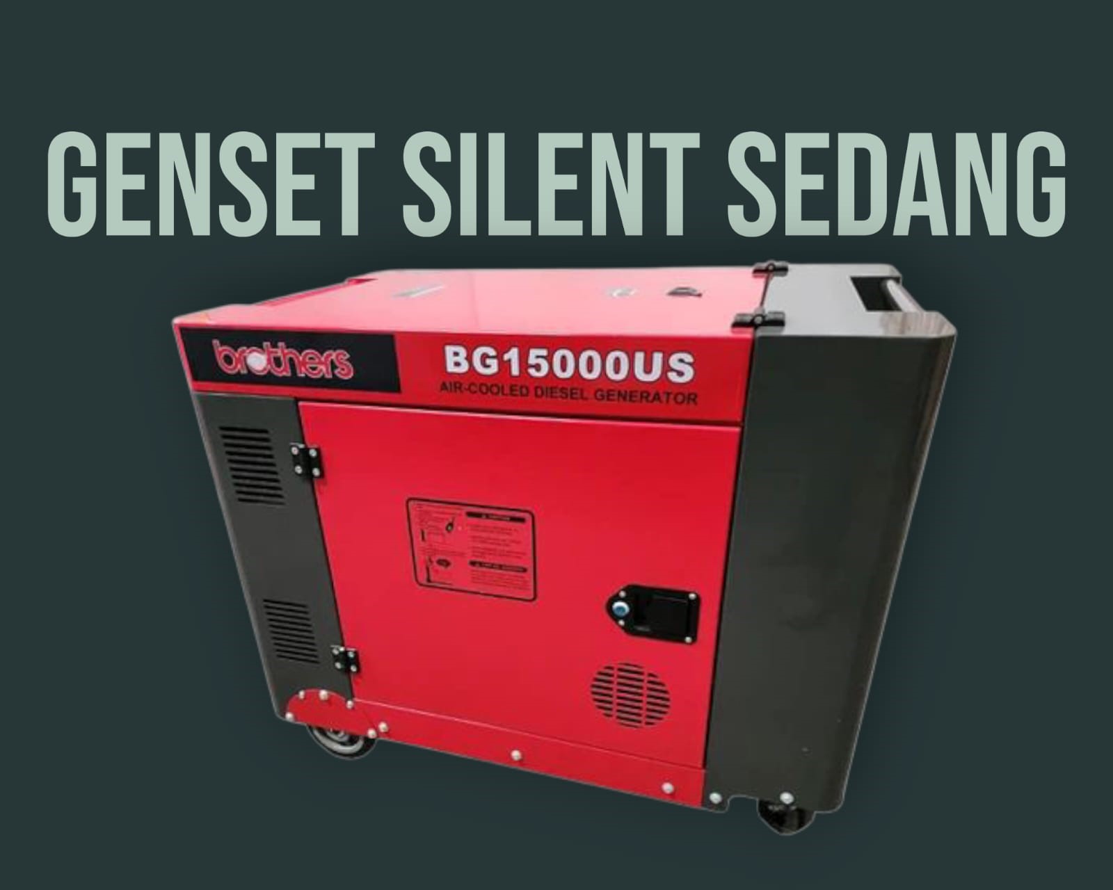 Genset Silent Sedang Tangerang